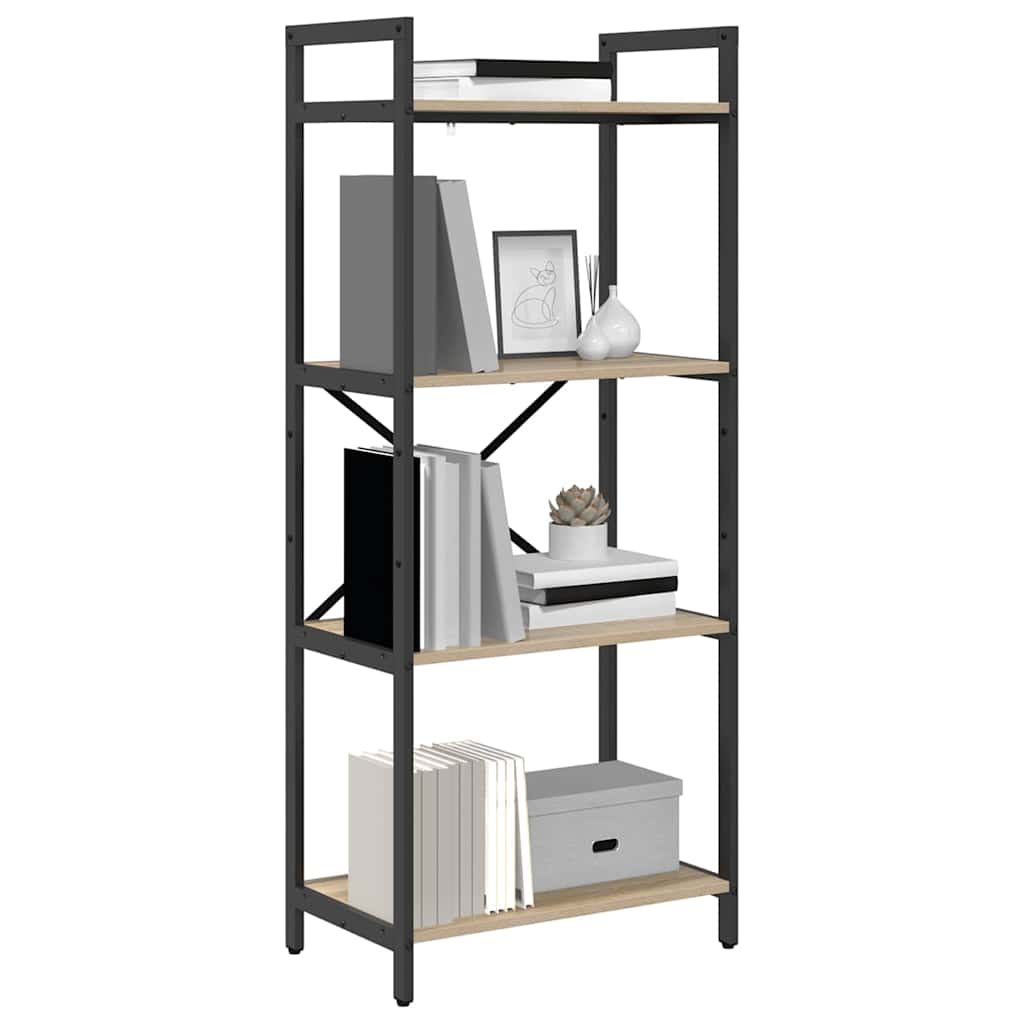 Étagère Chêne Sonoma 56 x 34 x 133,5 cm Bois d'ingénierie - XIOS
