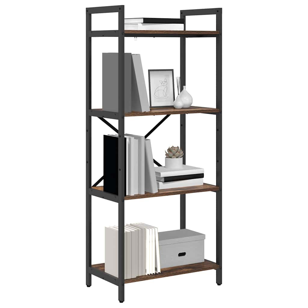 Étagère Chêne fumé 56 x 34 x 133,5 cm Bois d'ingénierie - XIOS