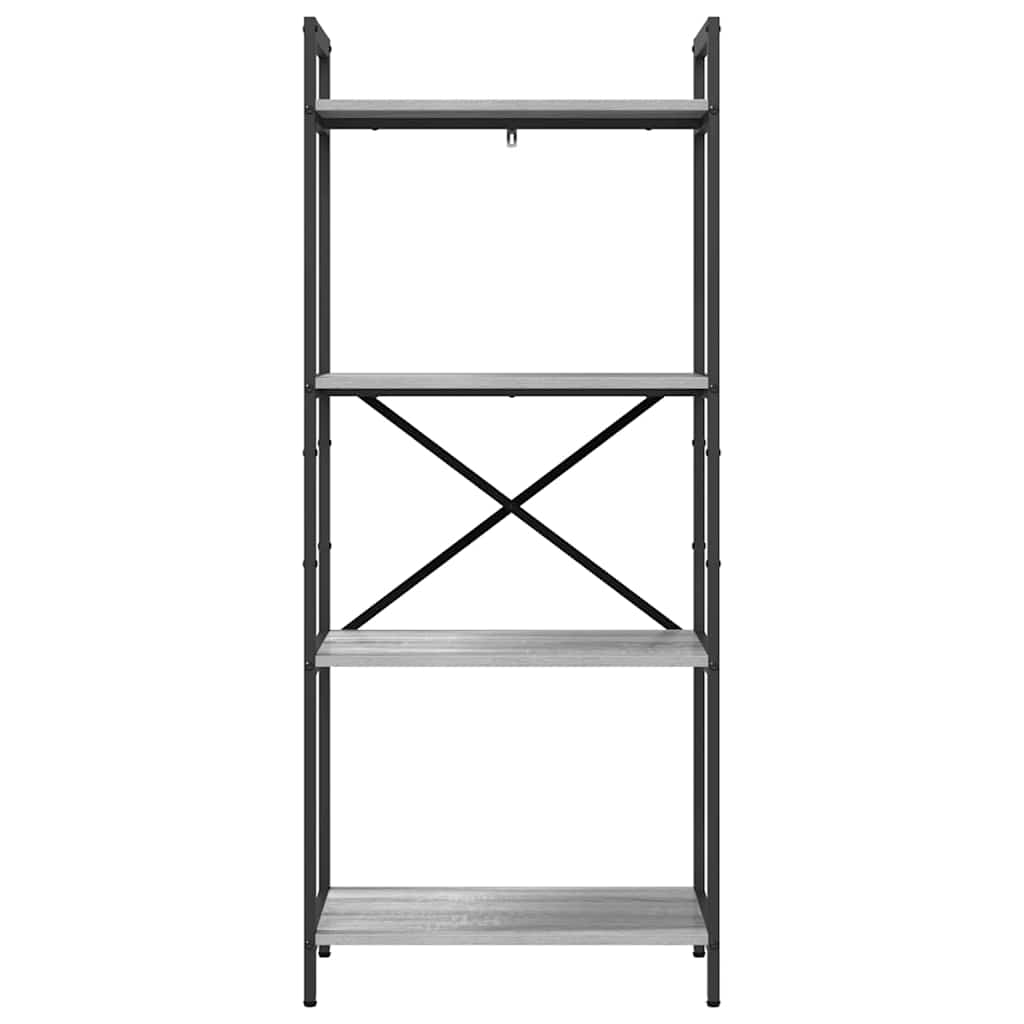 Étagère Gris Sonoma 56 x 34 x 133,5 cm Bois d'ingénierie - XIOS