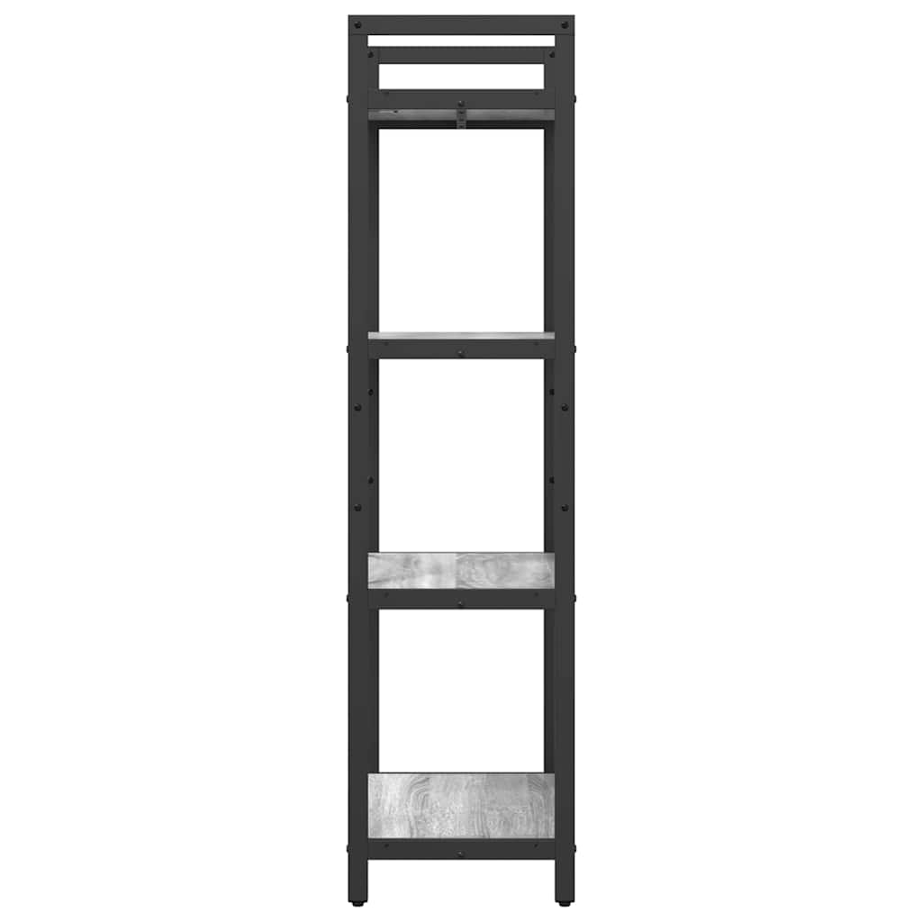 Étagère Gris Sonoma 56 x 34 x 133,5 cm Bois d'ingénierie - XIOS