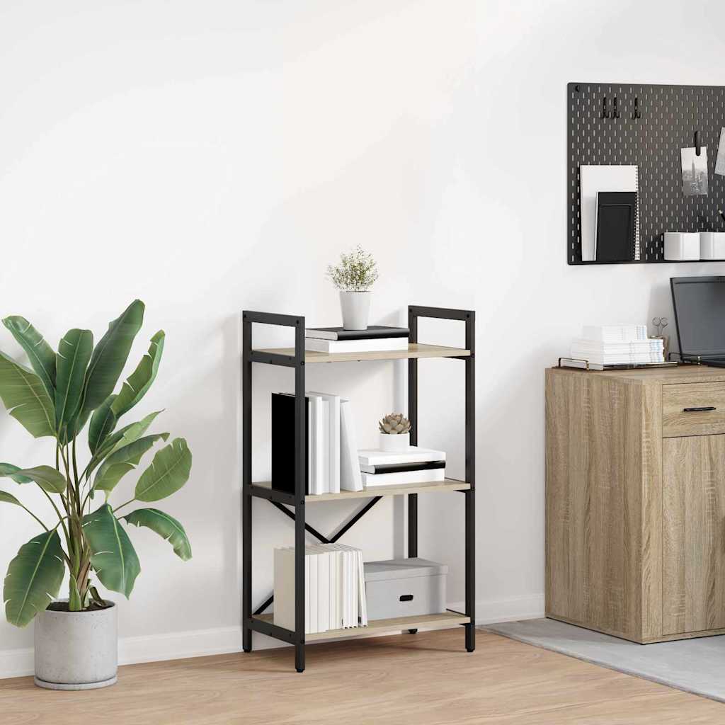 Étagère 3 niveaux 56 x 34 x 96 cm Bois d'ingénierie - XIOS
