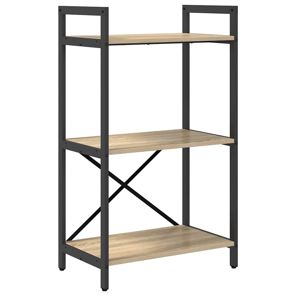 Étagère 3 niveaux 56 x 34 x 96 cm Bois d'ingénierie - XIOS