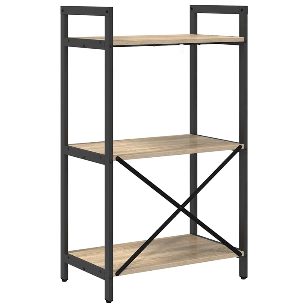 Étagère 3 niveaux 56 x 34 x 96 cm Bois d'ingénierie - XIOS