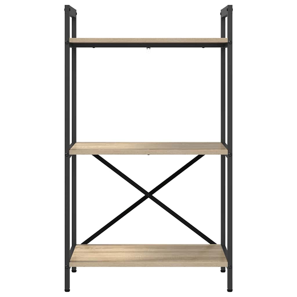 Étagère 3 niveaux 56 x 34 x 96 cm Bois d'ingénierie - XIOS