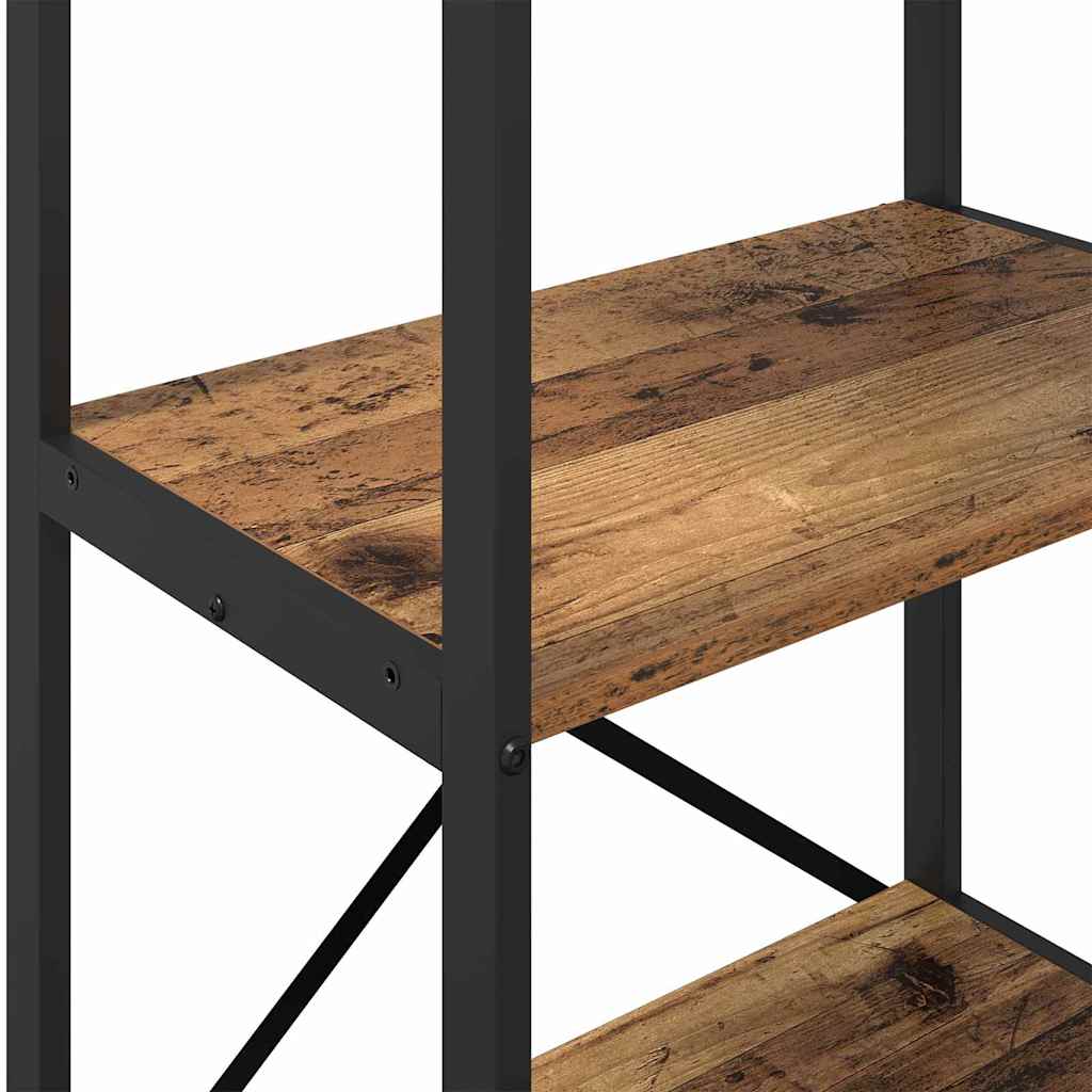 Étagère 3 niveaux 56 x 34 x 96 cm Bois d'ingénierie Bois Ancien - XIOS