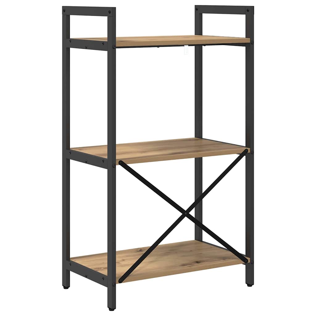 Étagère 3 niveaux 56 x 34 x 96 cm Bois d'ingénierie - XIOS