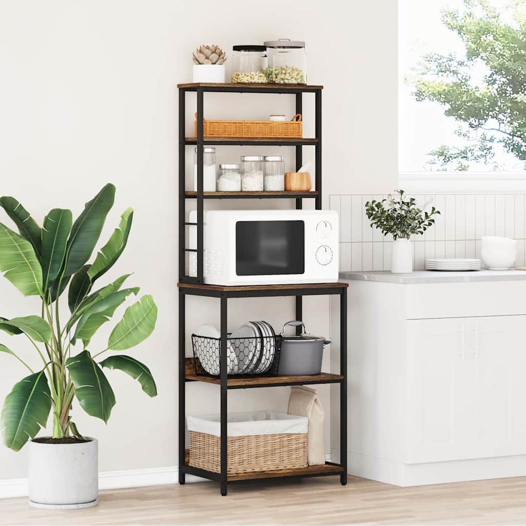 Étagère de cuisine Chêne fumé 60 x 40 x 168 cm - XIOS