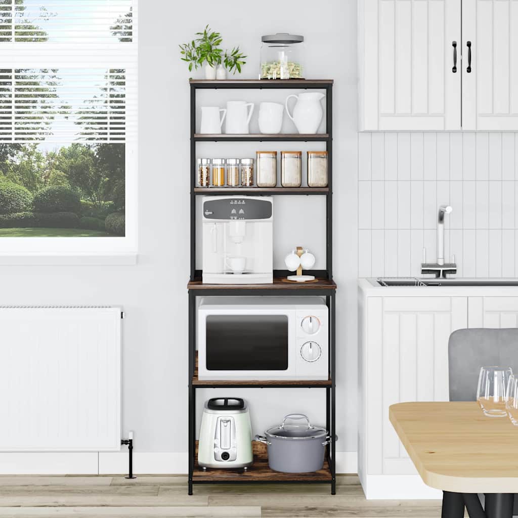 Étagère de cuisine Chêne fumé 60 x 40 x 168 cm - XIOS