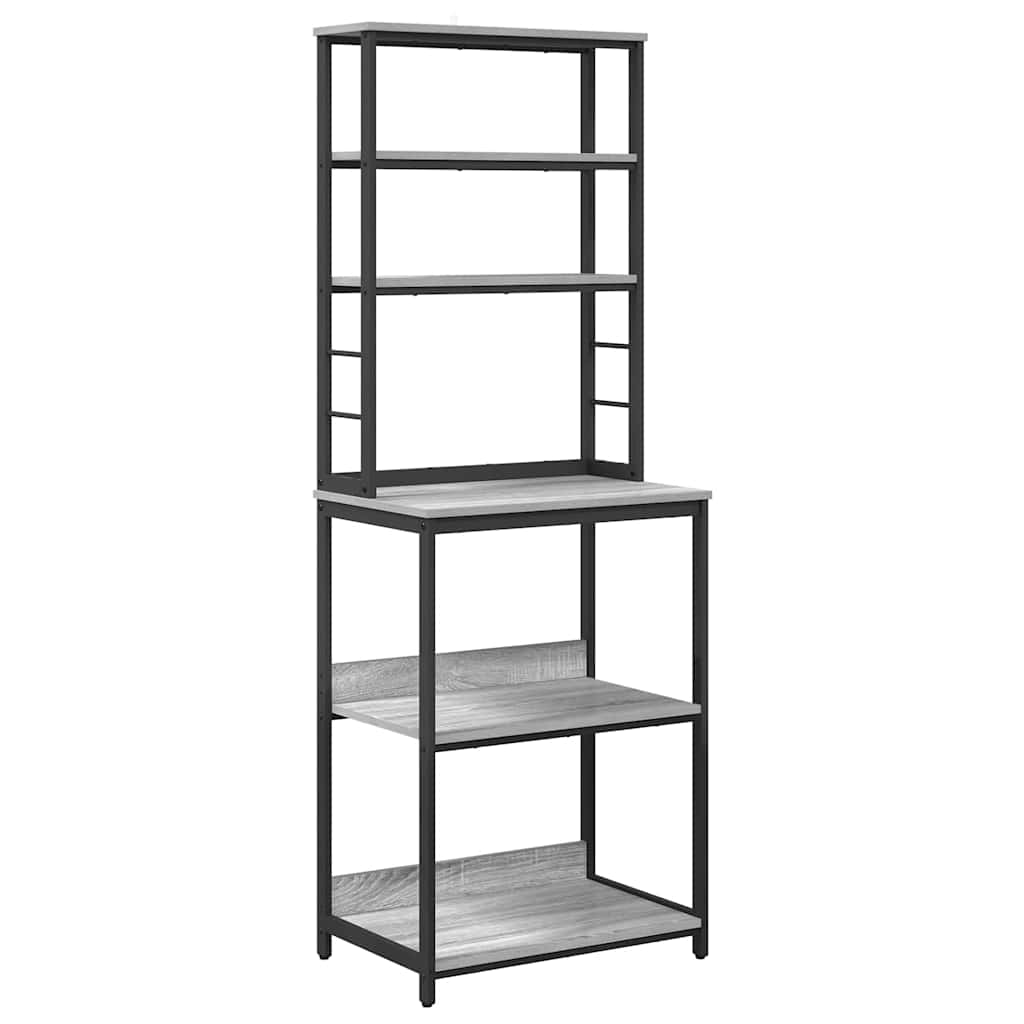 Étagère de cuisine Gris Sonoma 60 x 40 x 168 cm - XIOS
