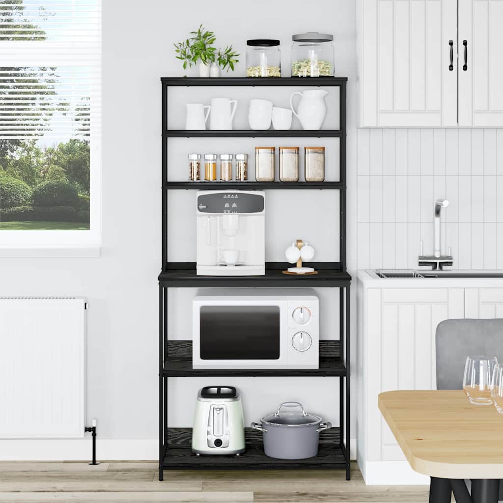 Étagère de cuisine Chêne noir 80 x 40 x 168 cm - XIOS