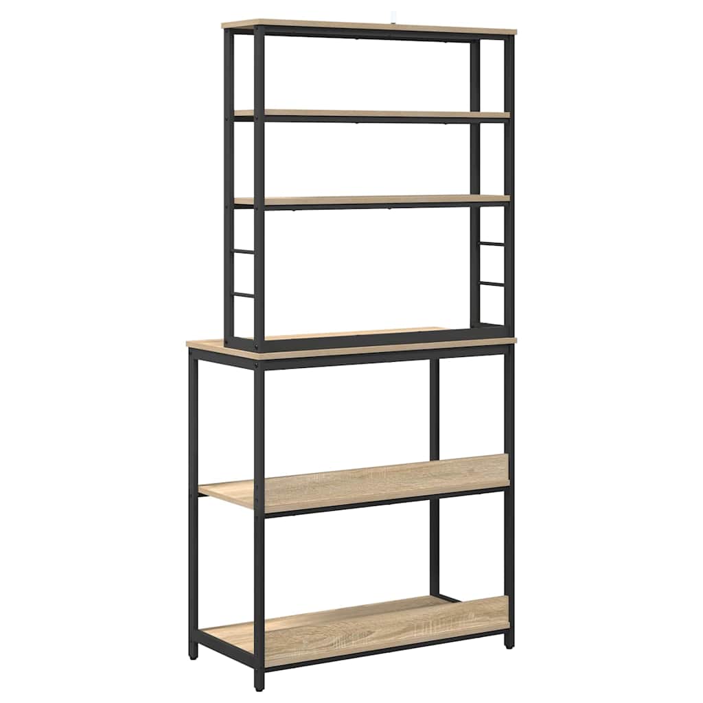 Étagère de cuisine Chêne Sonoma 80 x 40 x 168 cm - XIOS