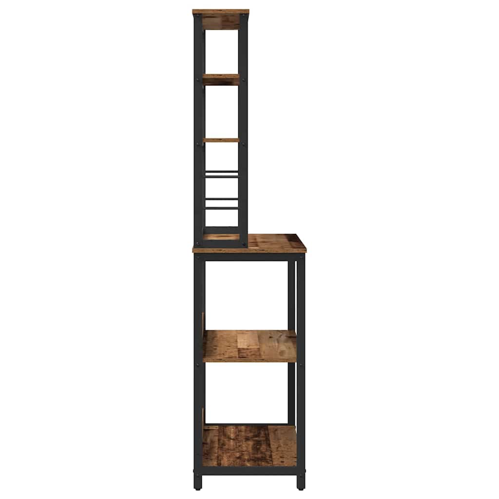 Étagère de cuisine Bois Ancien 80 x 40 x 168 cm - XIOS