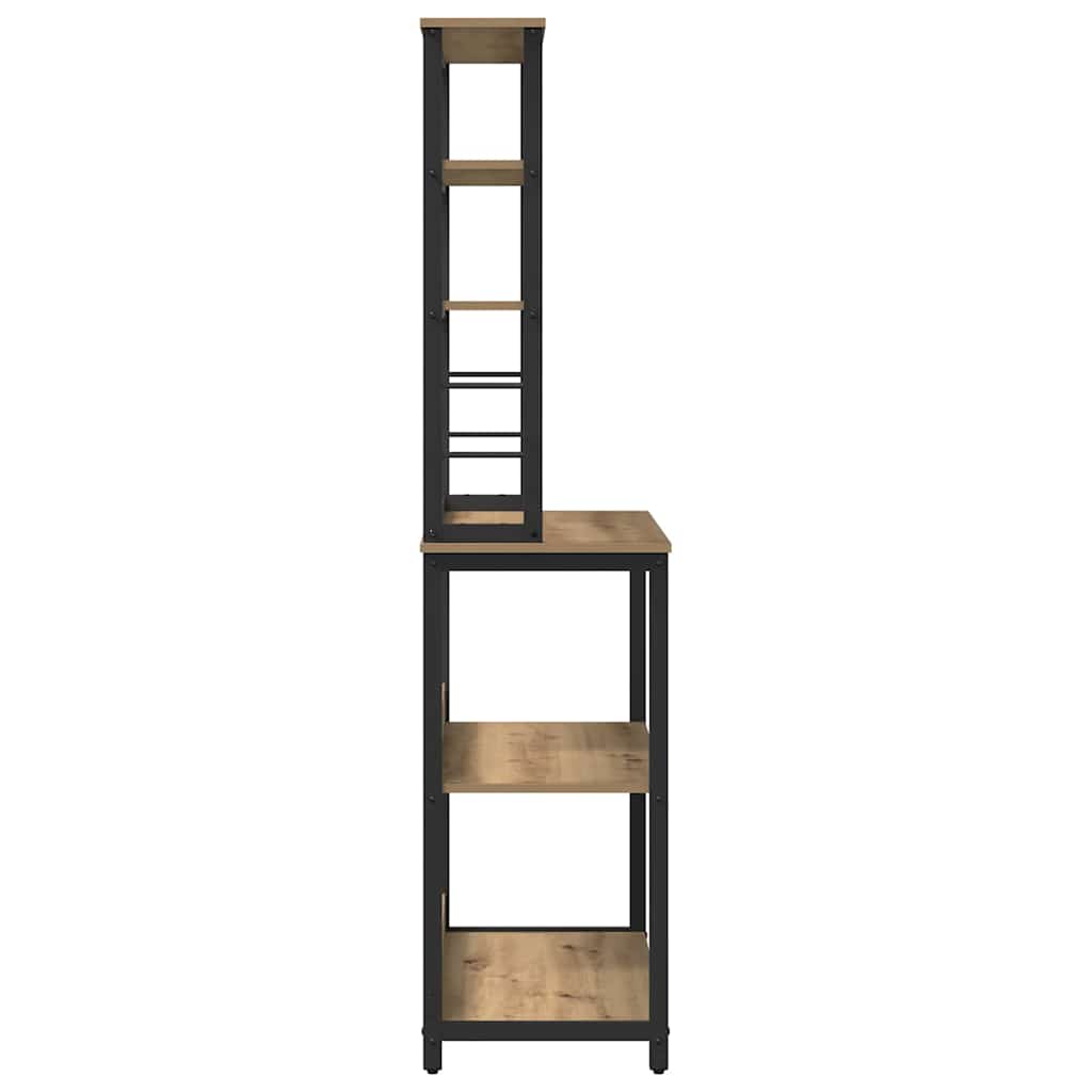 Étagère de cuisine Chêne artisanal 80 x 40 x 168 cm - XIOS
