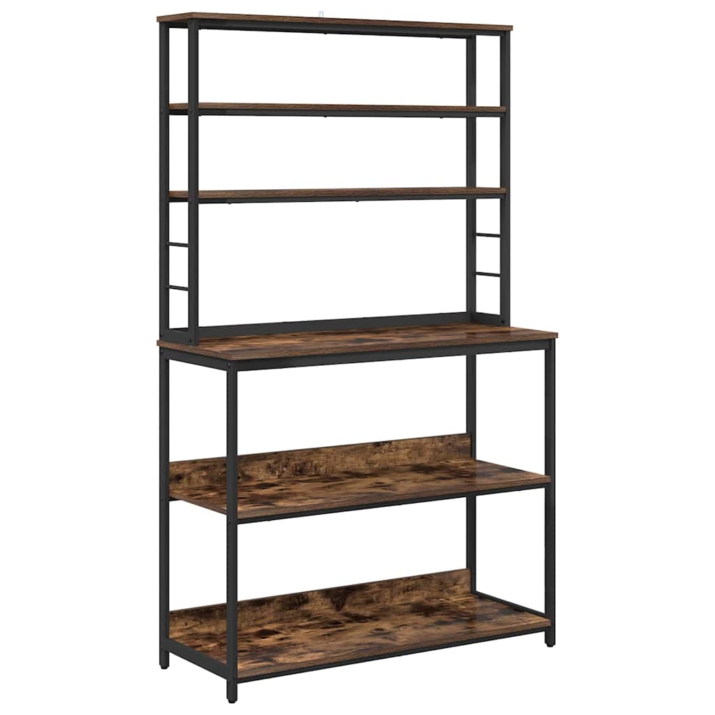 Étagère de cuisine Chêne fumé 100 x 40 x 168 cm - XIOS