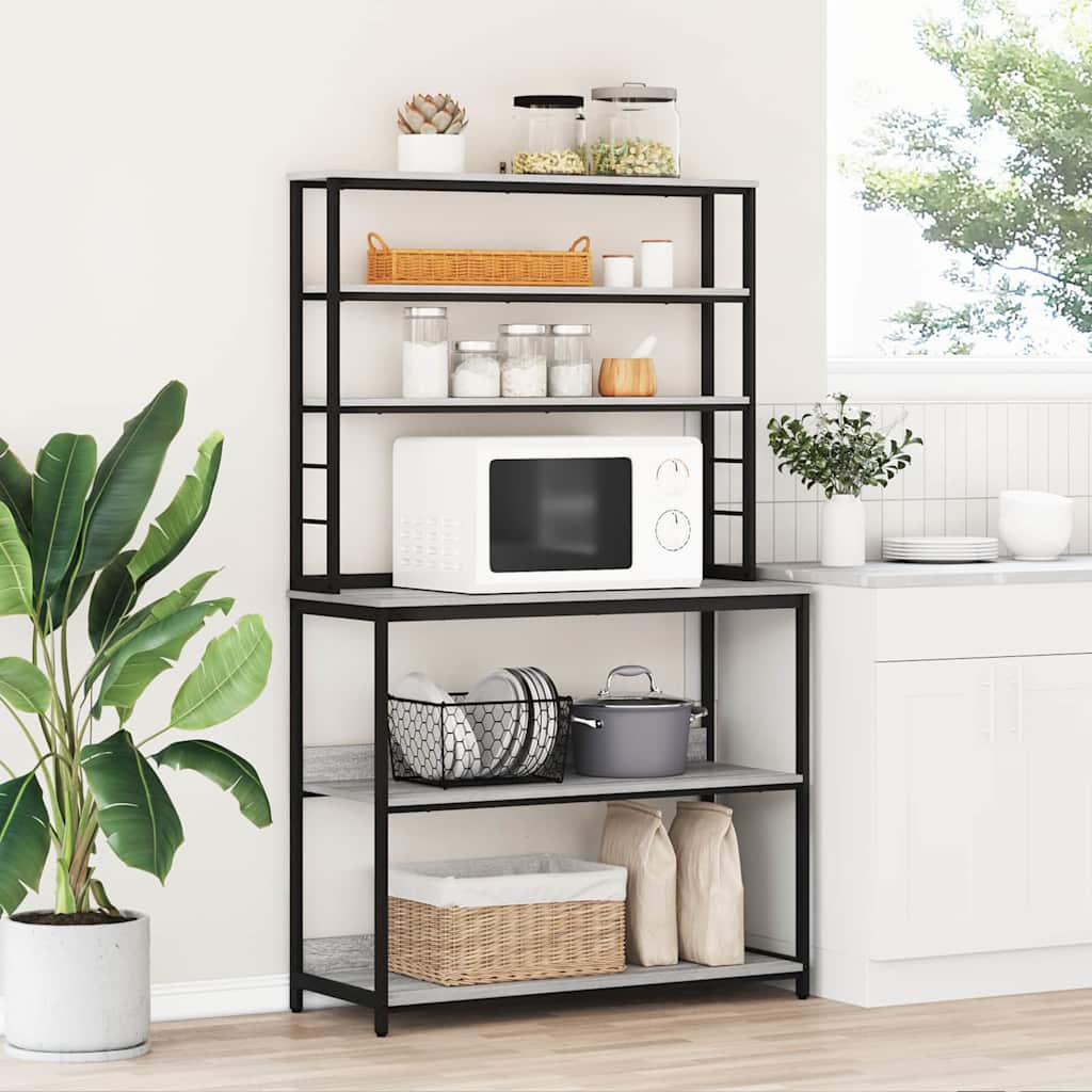 Étagère de cuisine Gris Sonoma 100 x 40 x 168 cm - XIOS