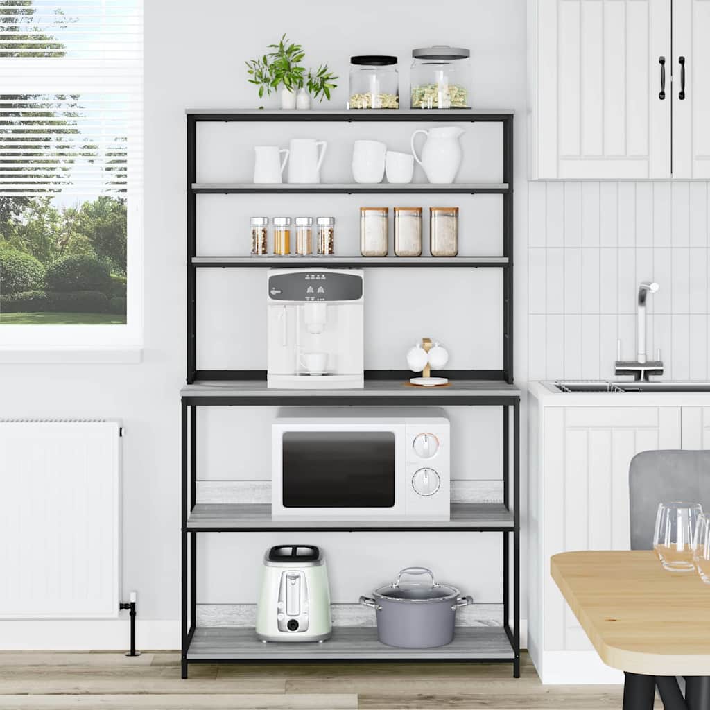 Étagère de cuisine Gris Sonoma 100 x 40 x 168 cm - XIOS