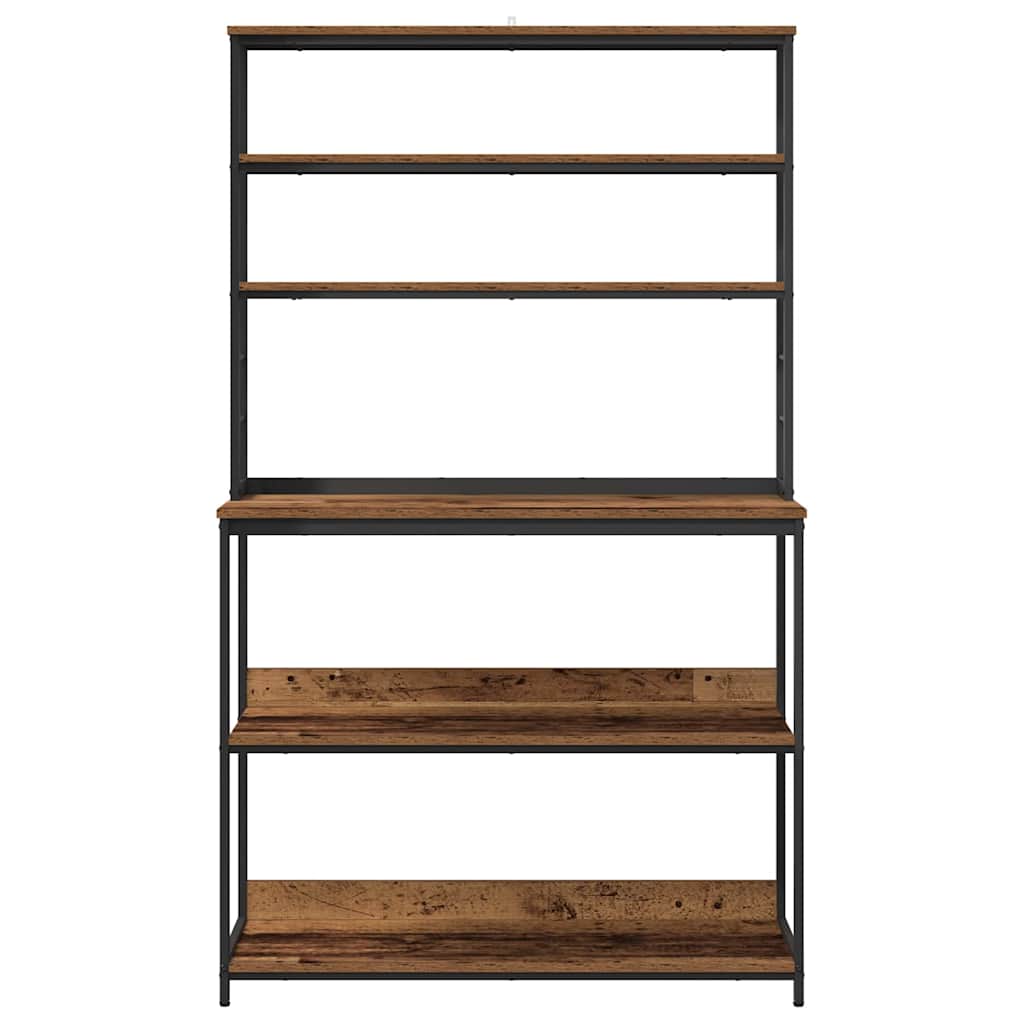 Étagère de cuisine Bois Ancien 100 x 40 x 168 cm - XIOS