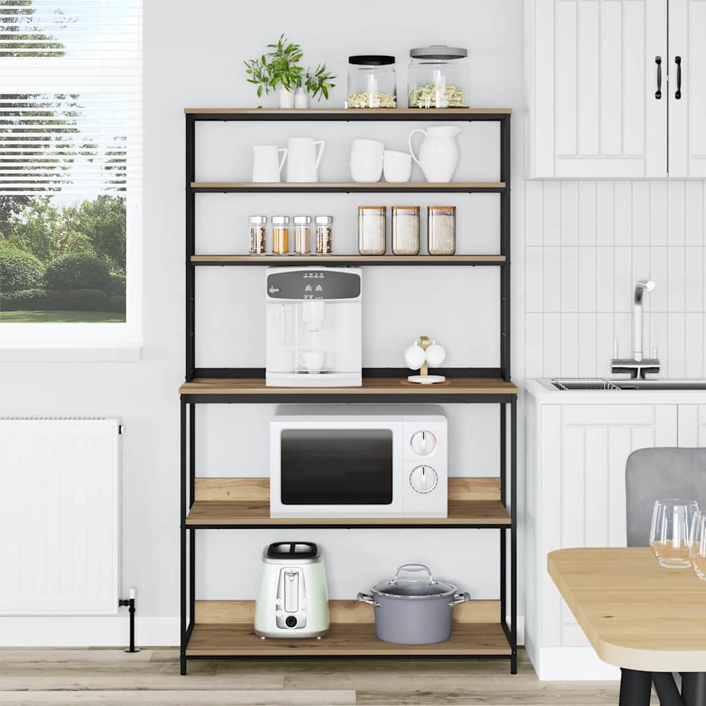 Étagère de cuisine Chêne artisanal 100 x 40 x 168 cm - XIOS