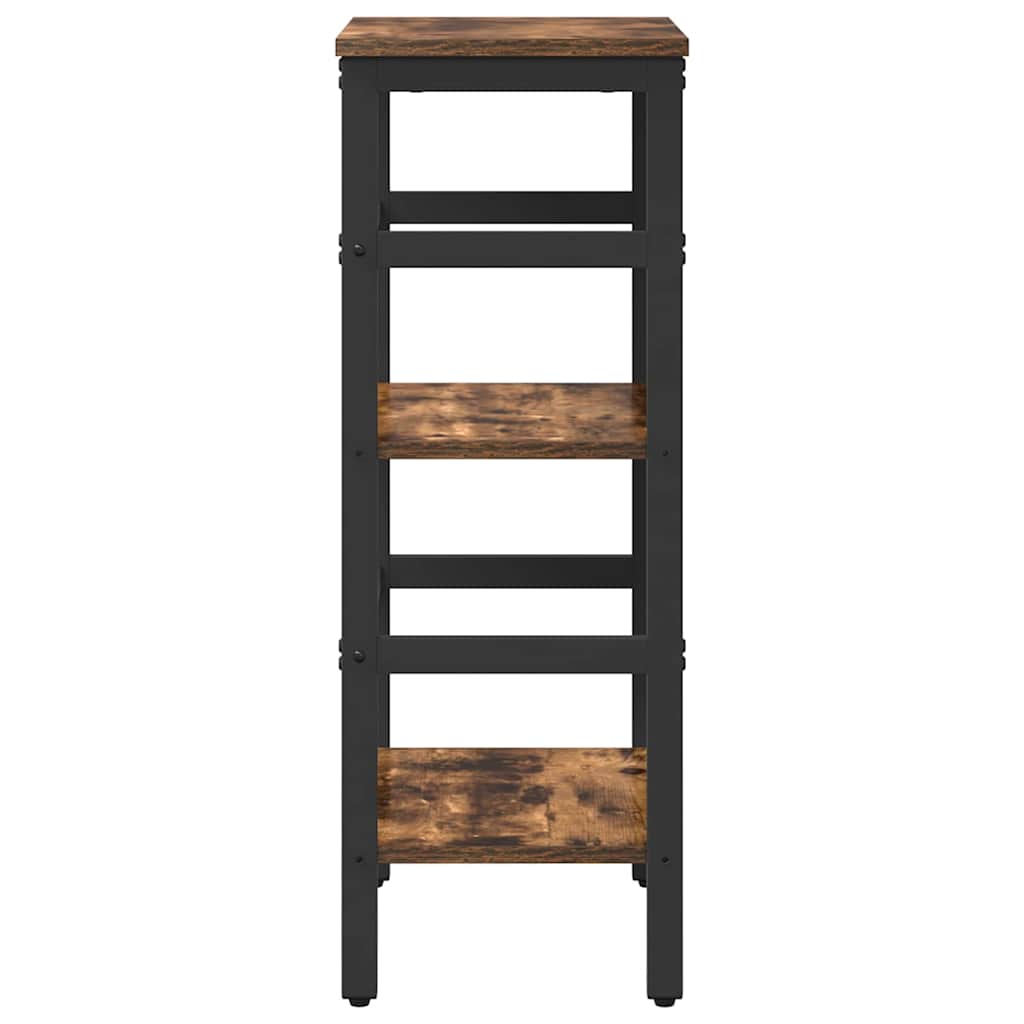 Étagère Chêne fumé 40 x 29,5 x 81 cm Bois d'ingénierie - XIOS