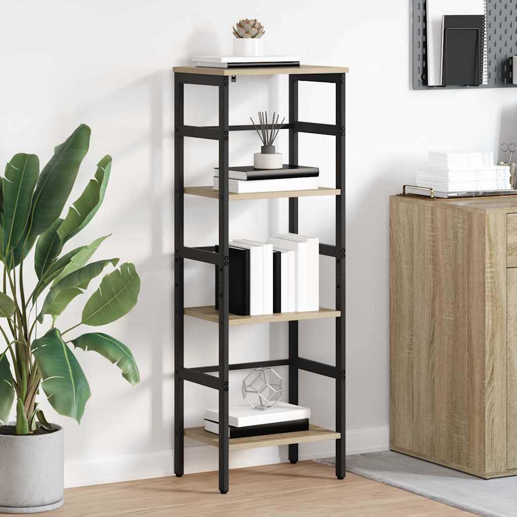 Étagère Chêne Sonoma 40 x 29,5 x 115 cm Bois d'ingénierie - XIOS