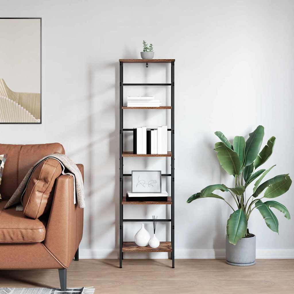 Étagère Chêne fumé 40 x 29,5 x 149 cm Bois d'ingénierie - XIOS