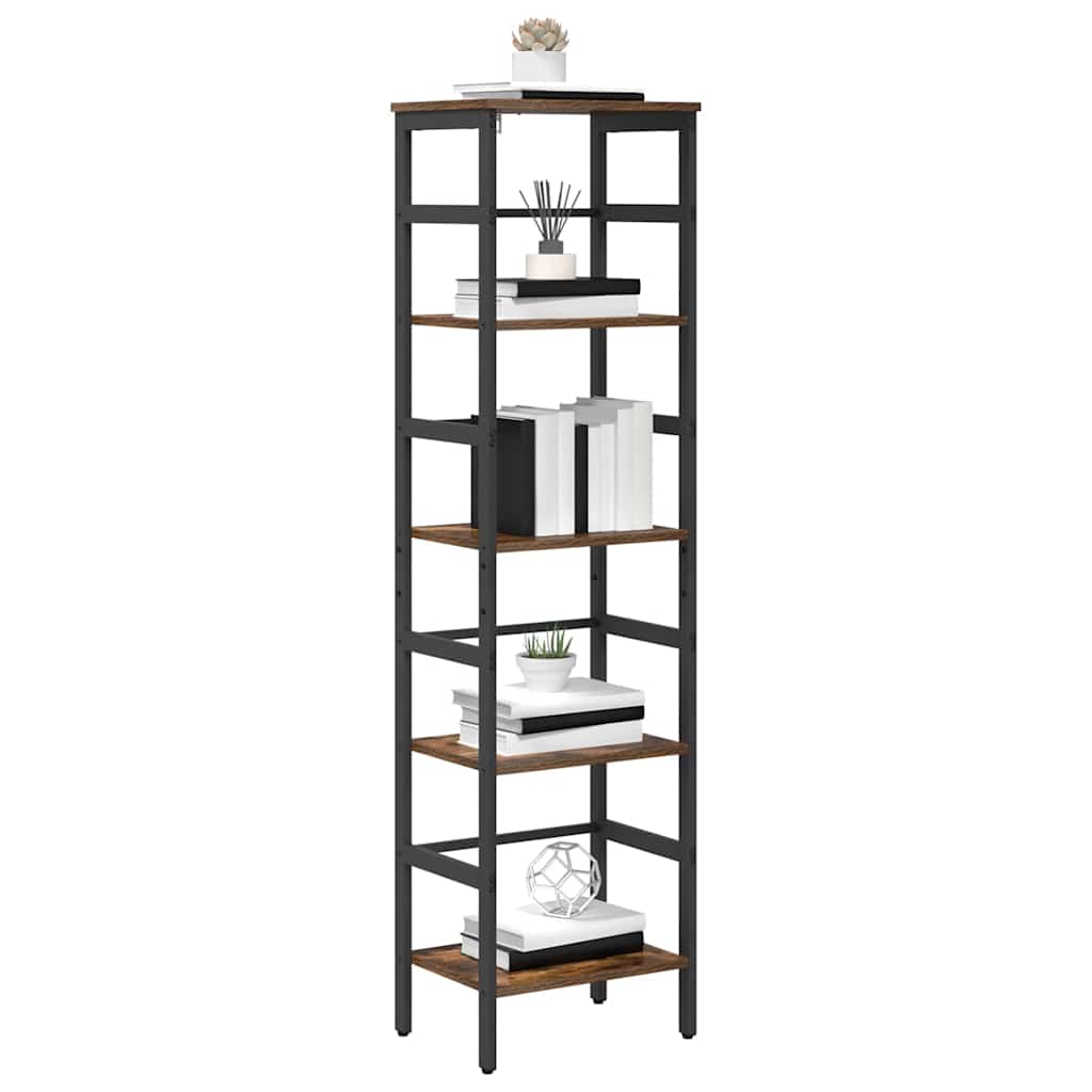 Étagère Chêne fumé 40 x 29,5 x 149 cm Bois d'ingénierie - XIOS