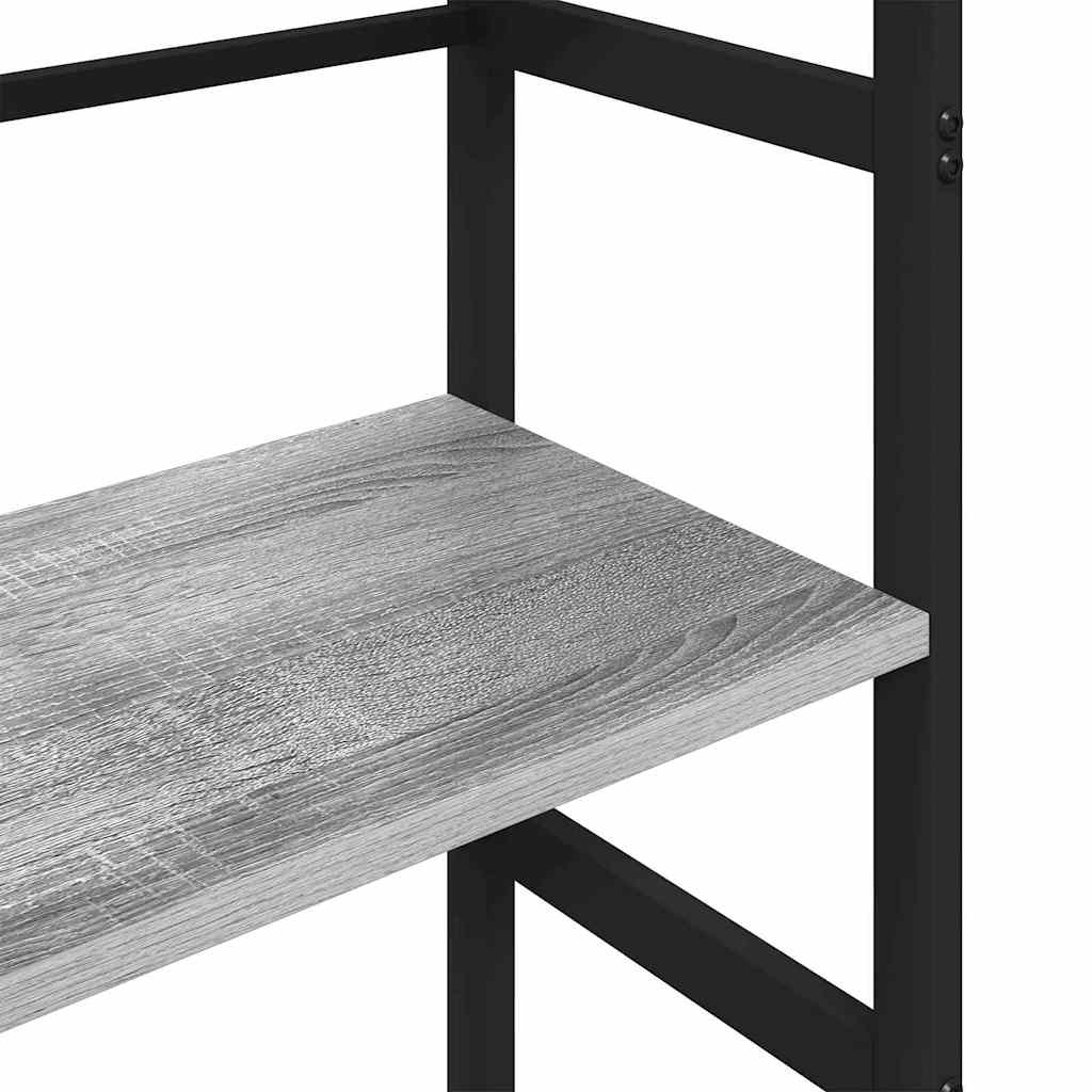 Étagère Gris Sonoma 40 x 29,5 x 149 cm Bois d'ingénierie - XIOS
