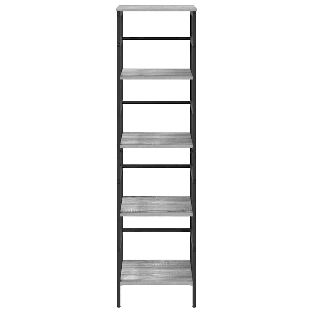 Étagère Gris Sonoma 40 x 29,5 x 149 cm Bois d'ingénierie - XIOS