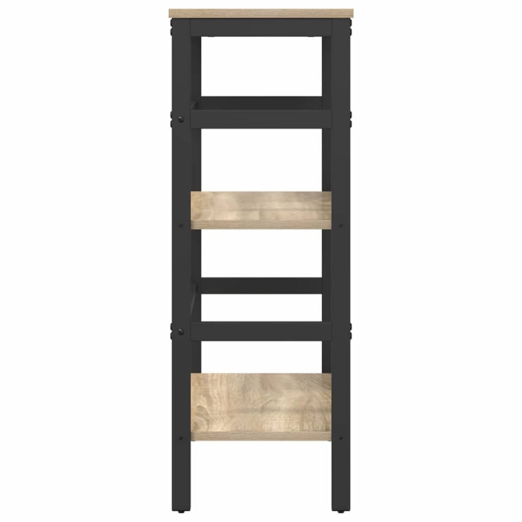 Étagère Chêne Sonoma 60 x 29,5 x 81 cm Bois d'ingénierie - XIOS
