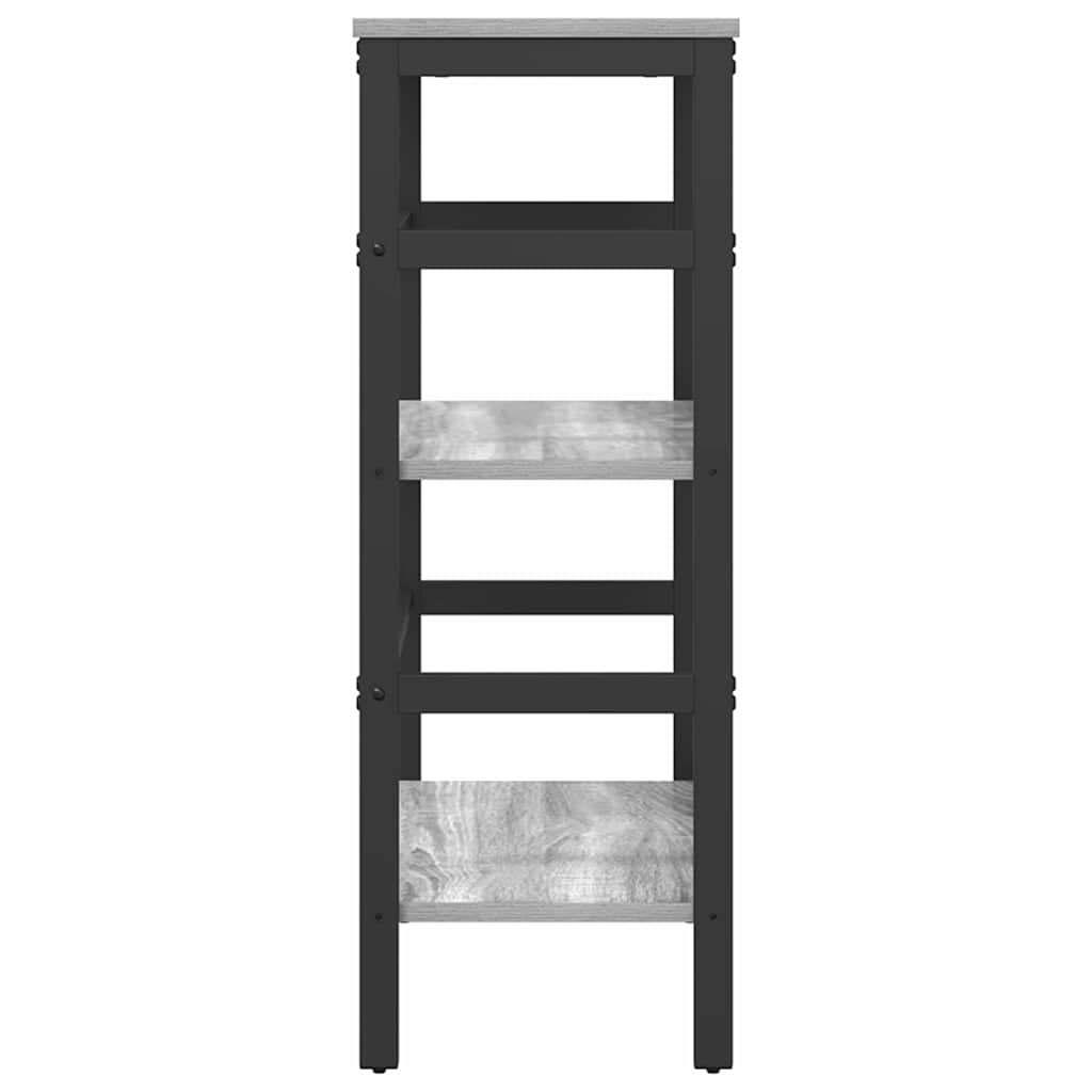Étagère Gris Sonoma 60 x 29,5 x 81 cm Bois d'ingénierie - XIOS