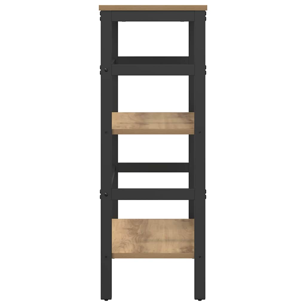 Étagère Chêne artisanal 60 x 29,5 x 81 cm Bois d'ingénierie - XIOS