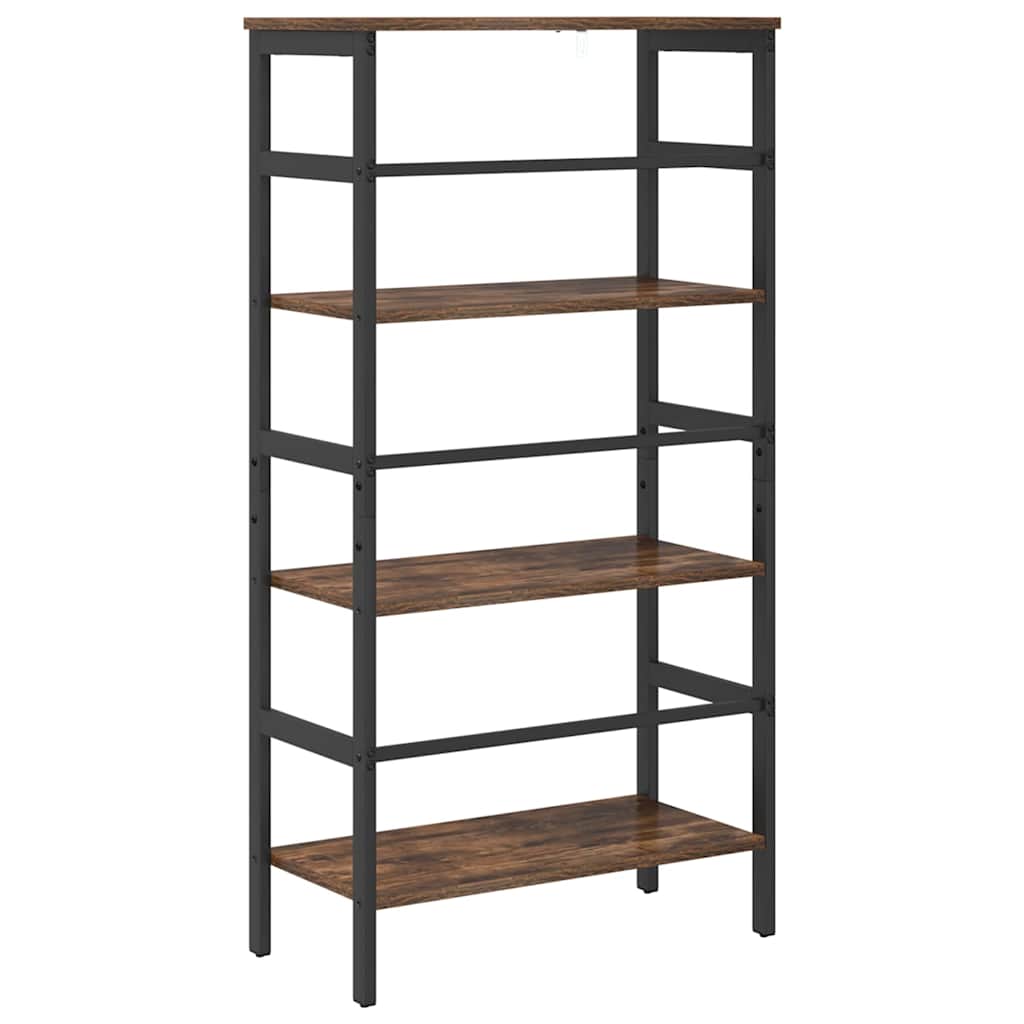 Étagère Chêne fumé 60 x 29,5 x 115 cm Bois d'ingénierie - XIOS