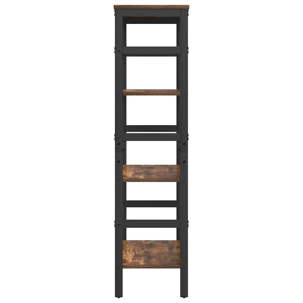 Étagère Chêne fumé 60 x 29,5 x 115 cm Bois d'ingénierie - XIOS