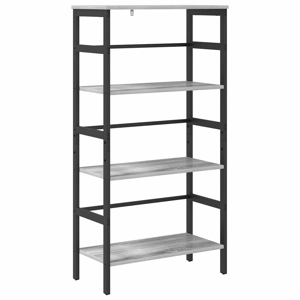 Étagère Gris Sonoma 60 x 29,5 x 115 cm Bois d'ingénierie - XIOS