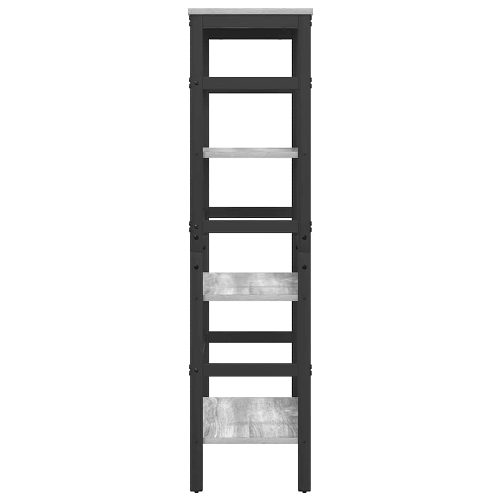 Étagère Gris Sonoma 60 x 29,5 x 115 cm Bois d'ingénierie - XIOS