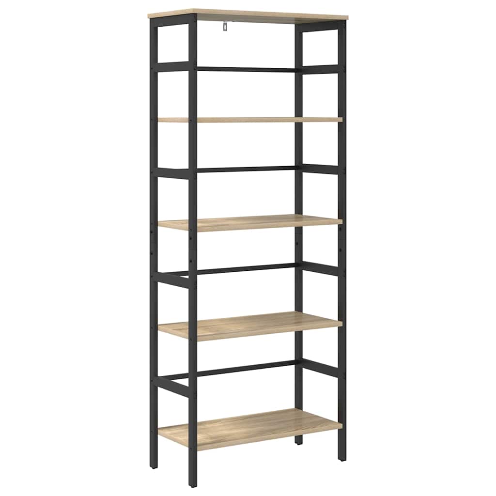 Étagère Chêne Sonoma 60 x 29,5 x 149 cm Bois d'ingénierie - XIOS