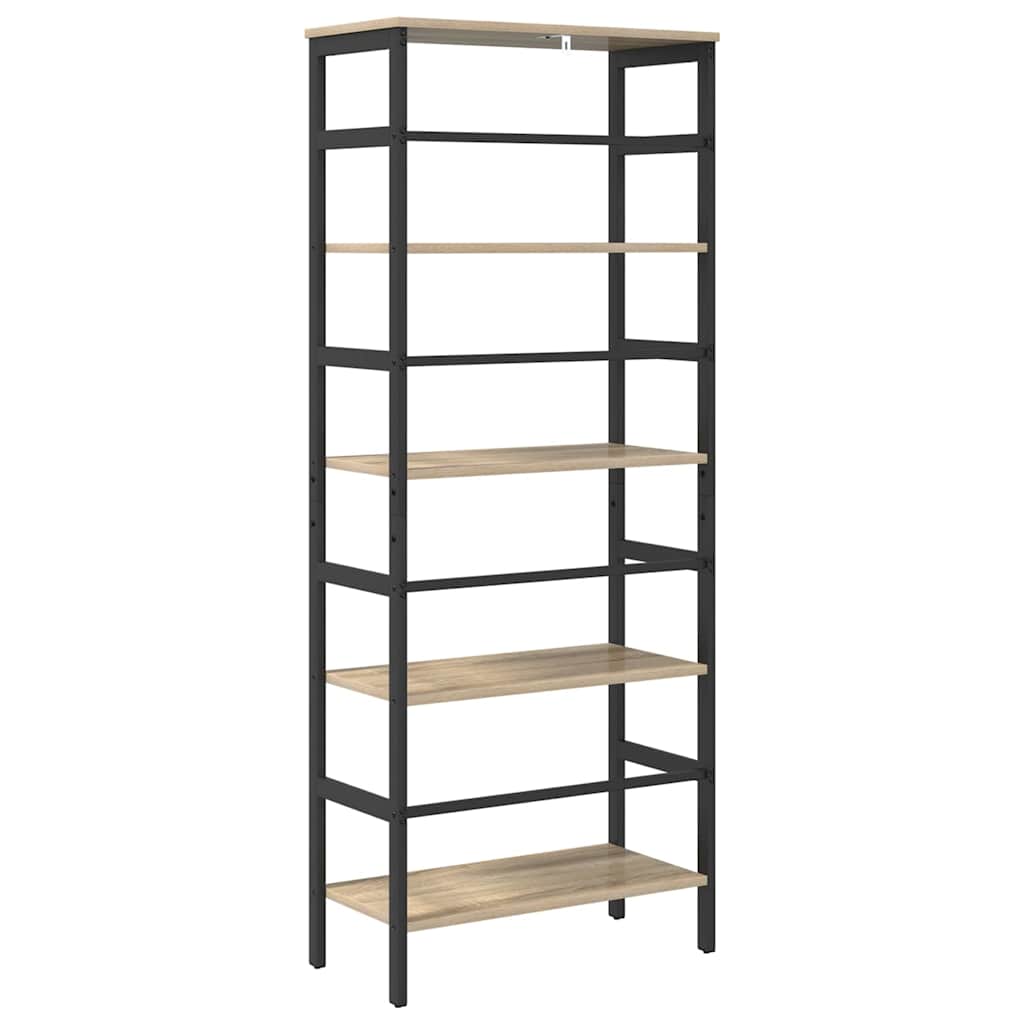 Étagère Chêne Sonoma 60 x 29,5 x 149 cm Bois d'ingénierie - XIOS
