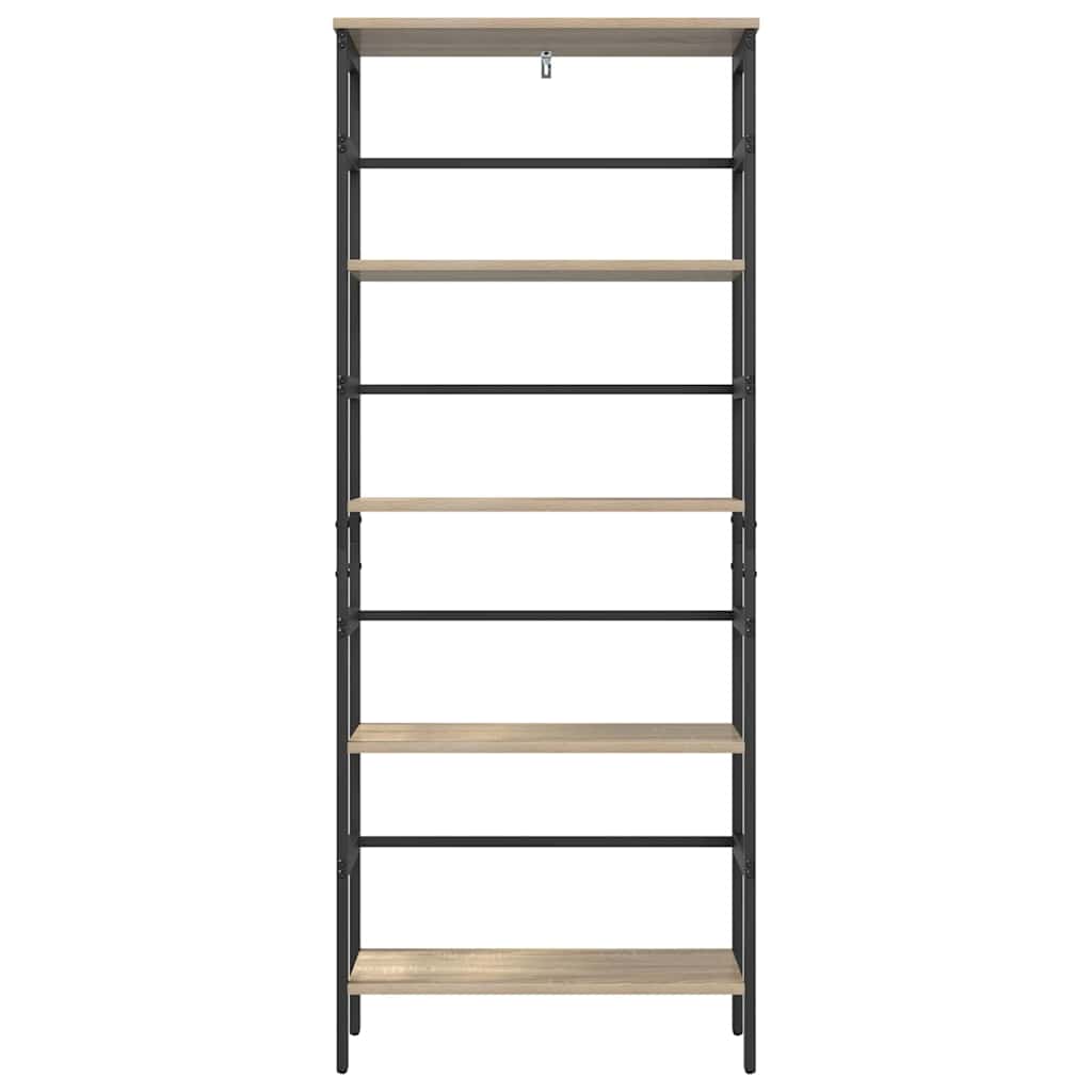 Étagère Chêne Sonoma 60 x 29,5 x 149 cm Bois d'ingénierie - XIOS
