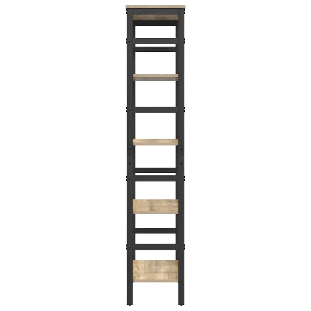 Étagère Chêne Sonoma 60 x 29,5 x 149 cm Bois d'ingénierie - XIOS