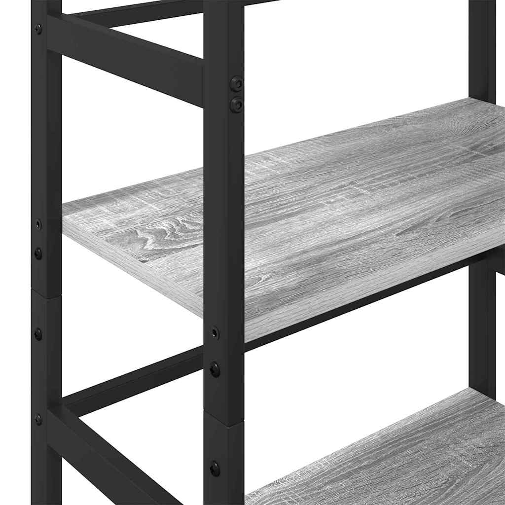 Étagère Gris Sonoma 60 x 29,5 x 149 cm Bois d'ingénierie - XIOS