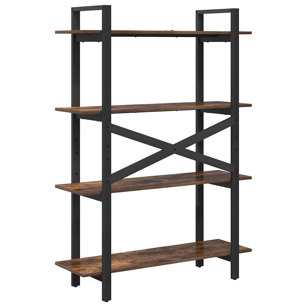 Étagère Chêne fumé 100 x 33,5 x 140 cm Bois d'ingénierie - XIOS