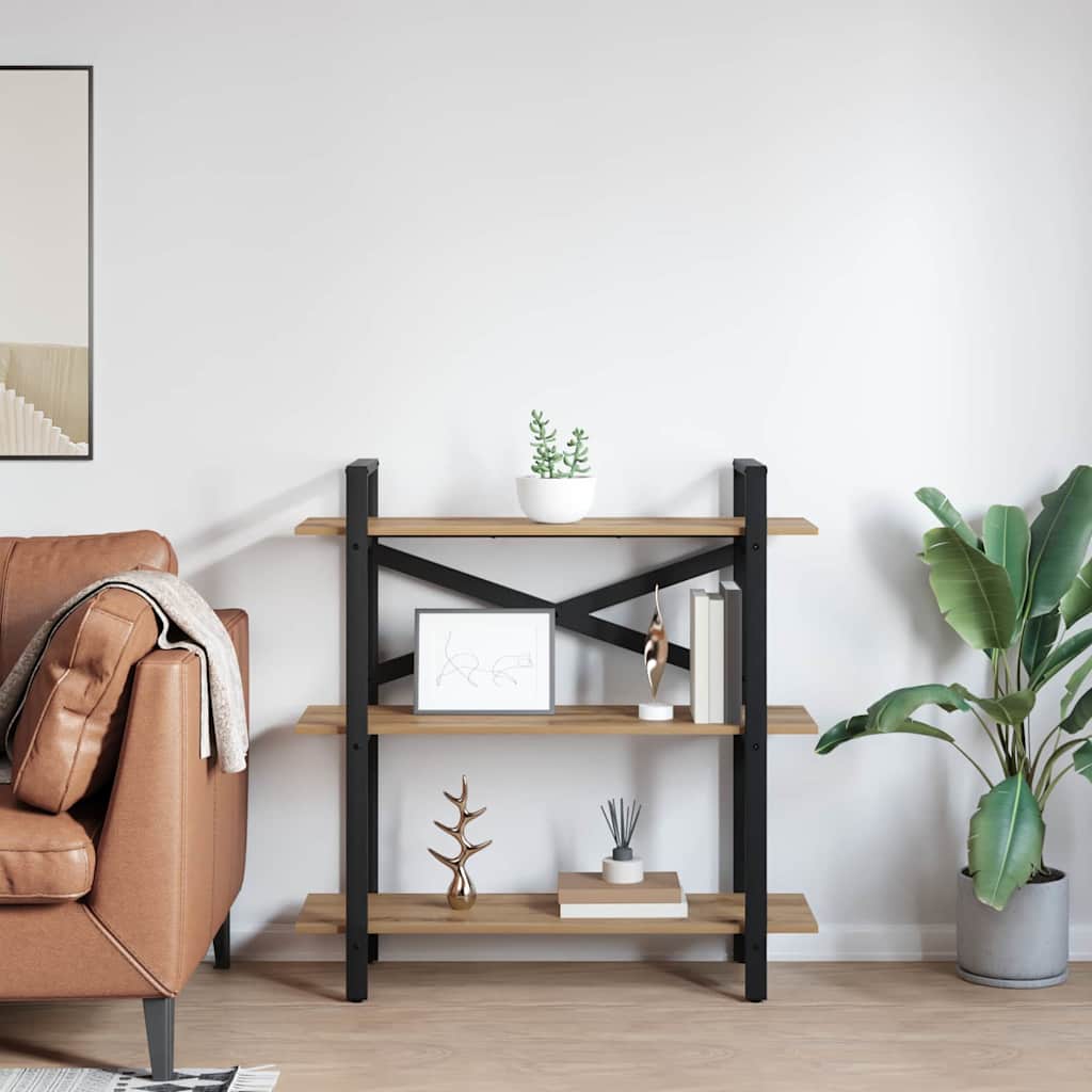 Étagère Chêne artisanal 100 x 33,5 x 102 cm Bois d'ingénierie - XIOS