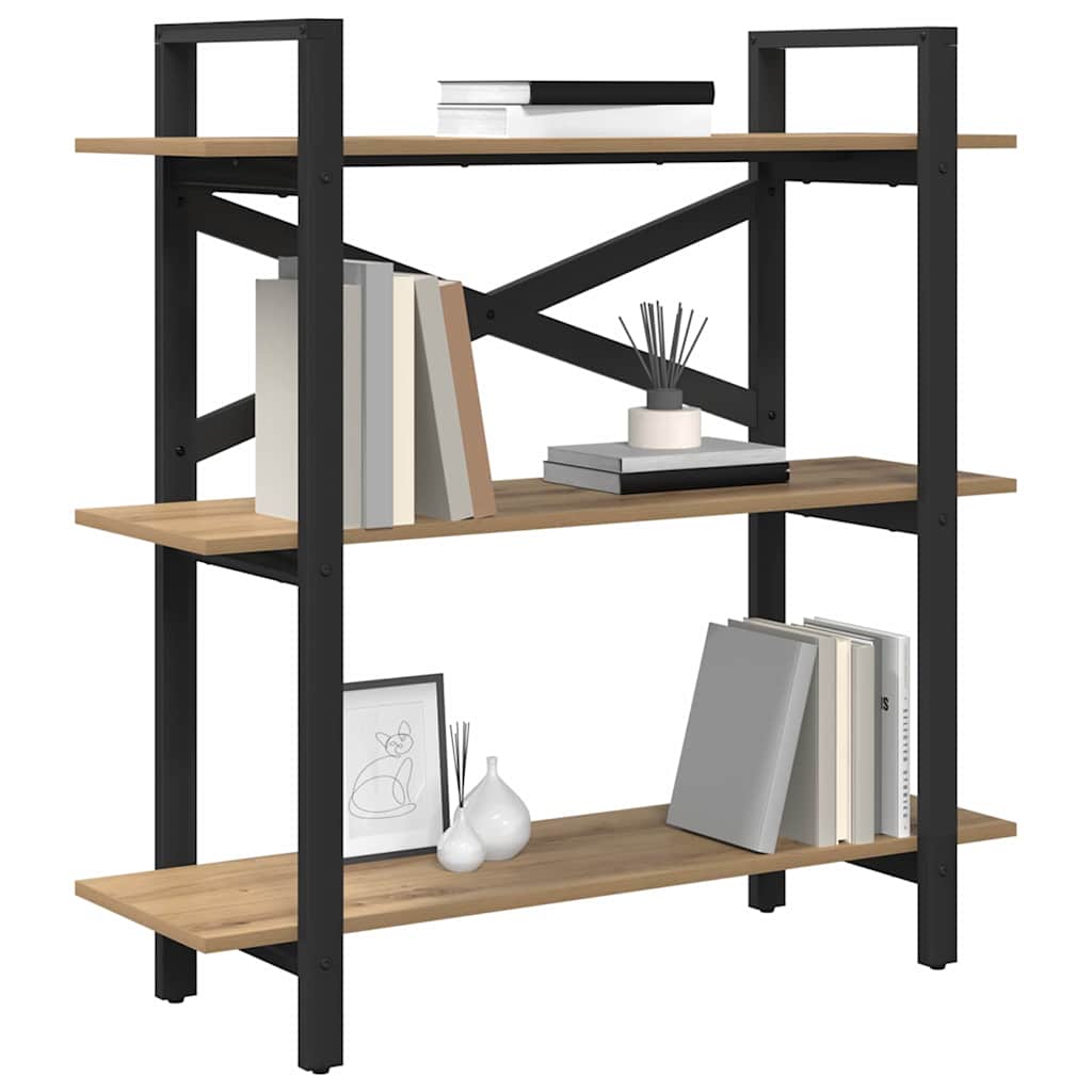 Étagère Chêne artisanal 100 x 33,5 x 102 cm Bois d'ingénierie - XIOS