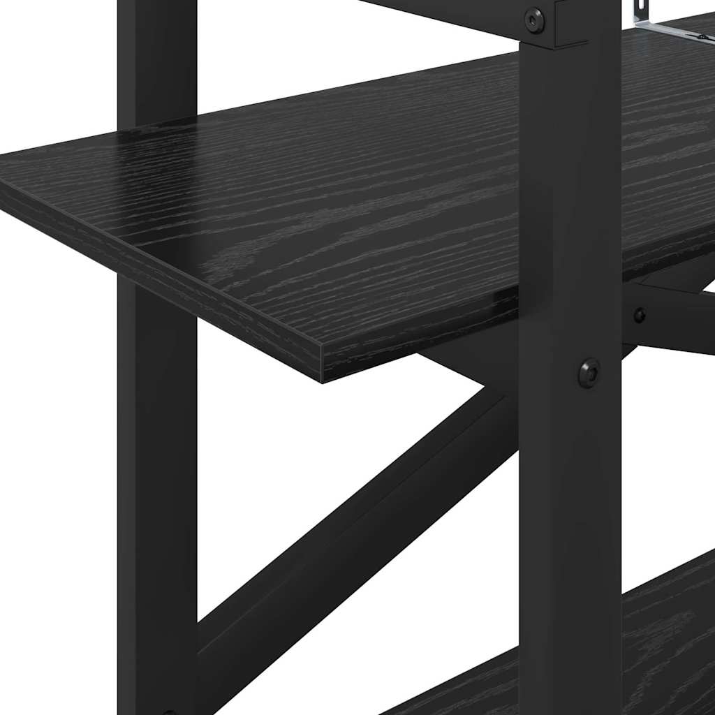Étagère Chêne noir 100 x 33,5 x 64 cm Bois d'ingénierie - XIOS