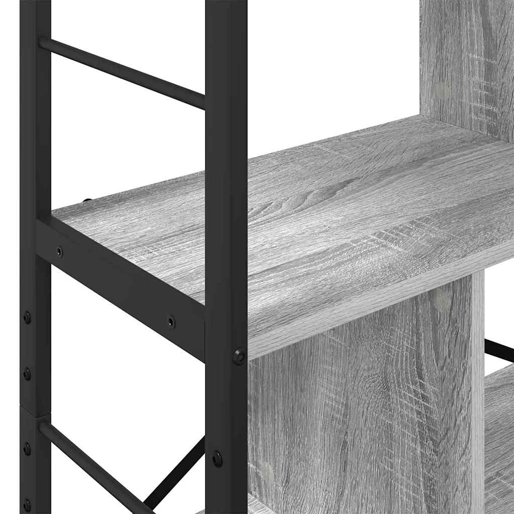 Étagère Gris Sonoma 75 x 30 x 123,5 cm Bois d'ingénierie - XIOS