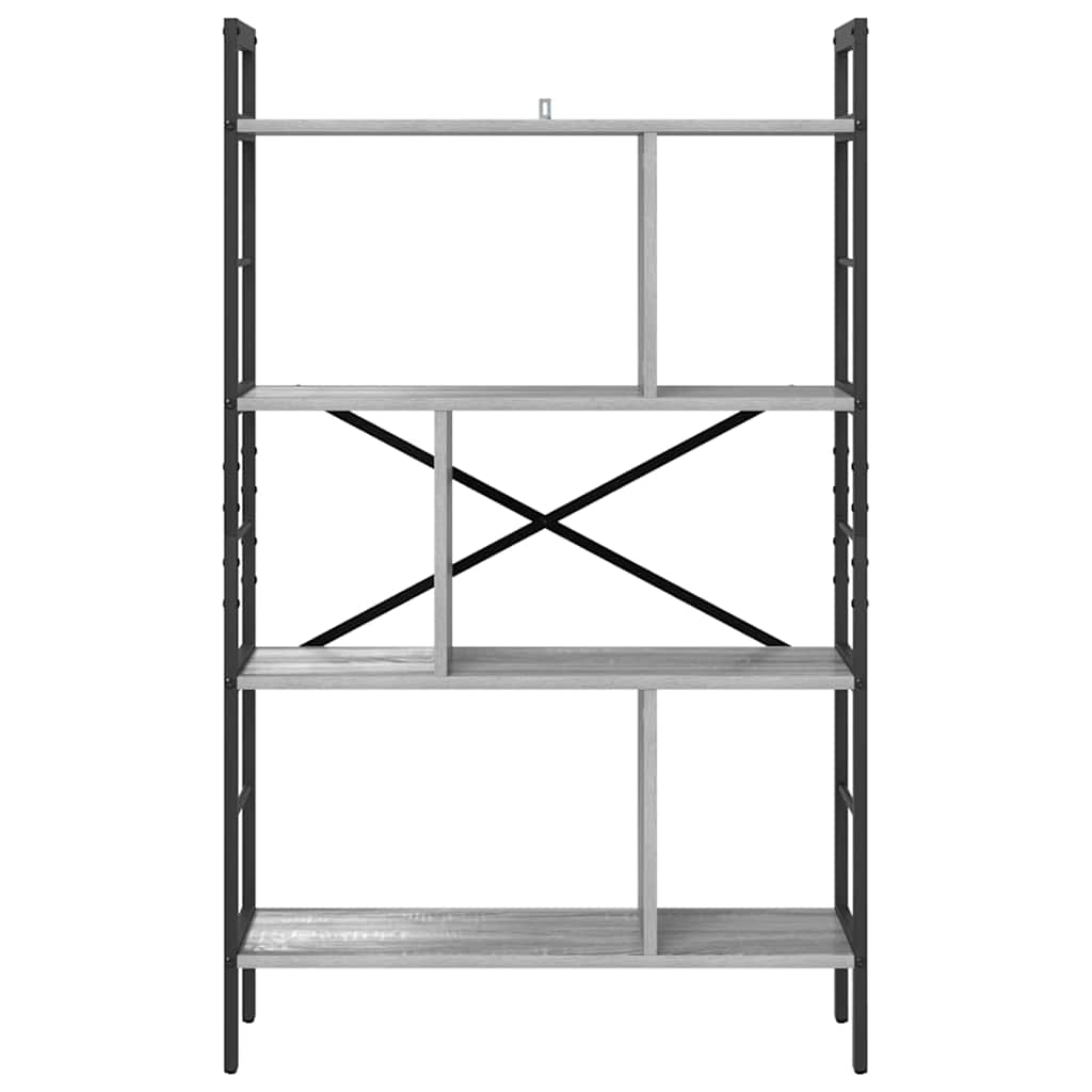 Étagère Gris Sonoma 75 x 30 x 123,5 cm Bois d'ingénierie - XIOS
