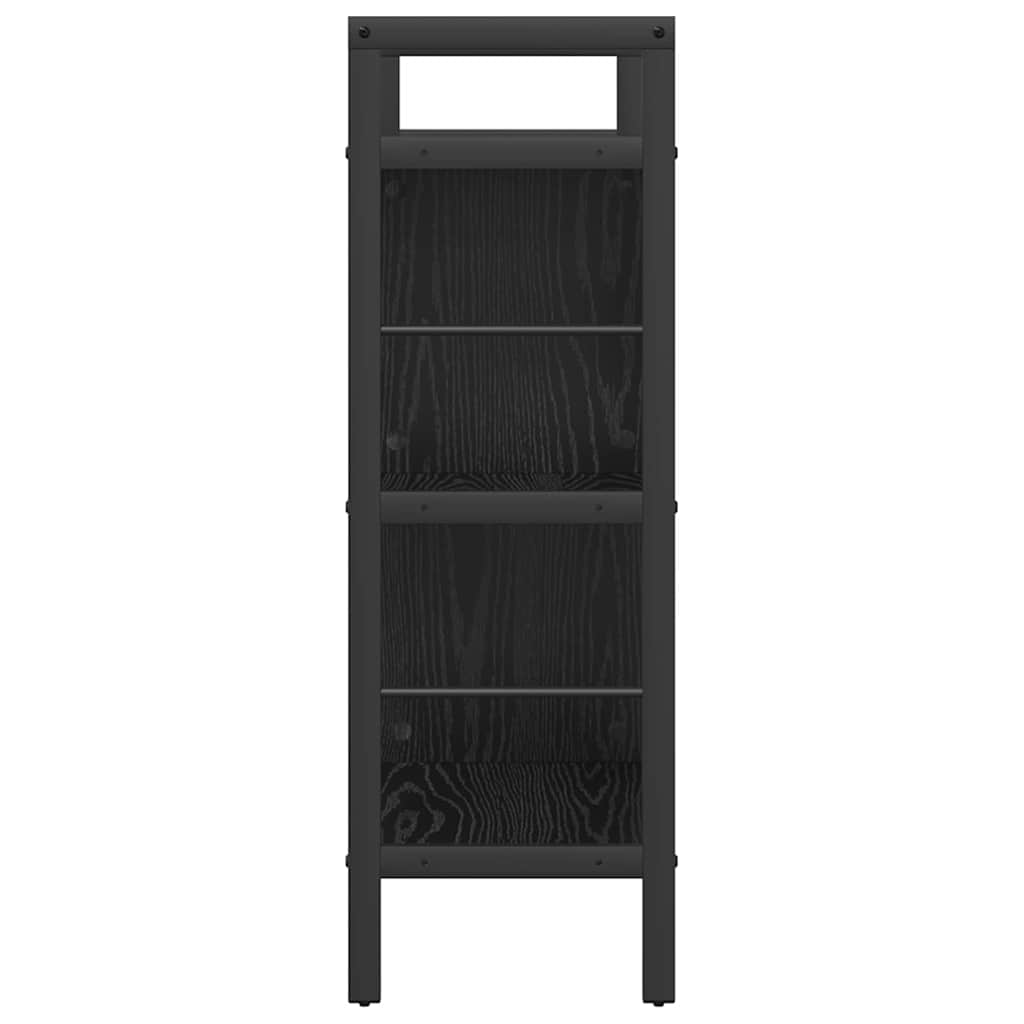 Étagère Chêne noir 75 x 30 x 91 cm Bois d'ingénierie - XIOS
