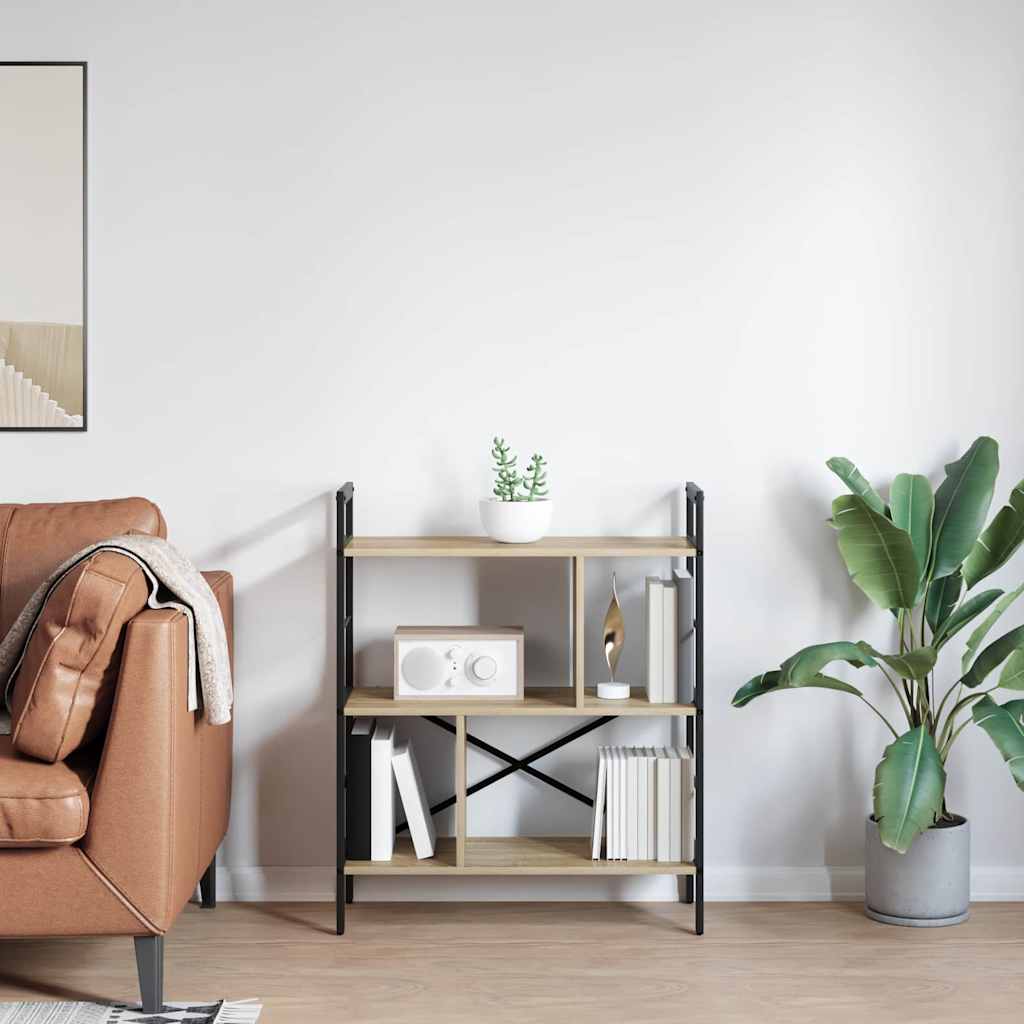 Étagère Chêne Sonoma 75 x 30 x 91 cm Bois d'ingénierie - XIOS