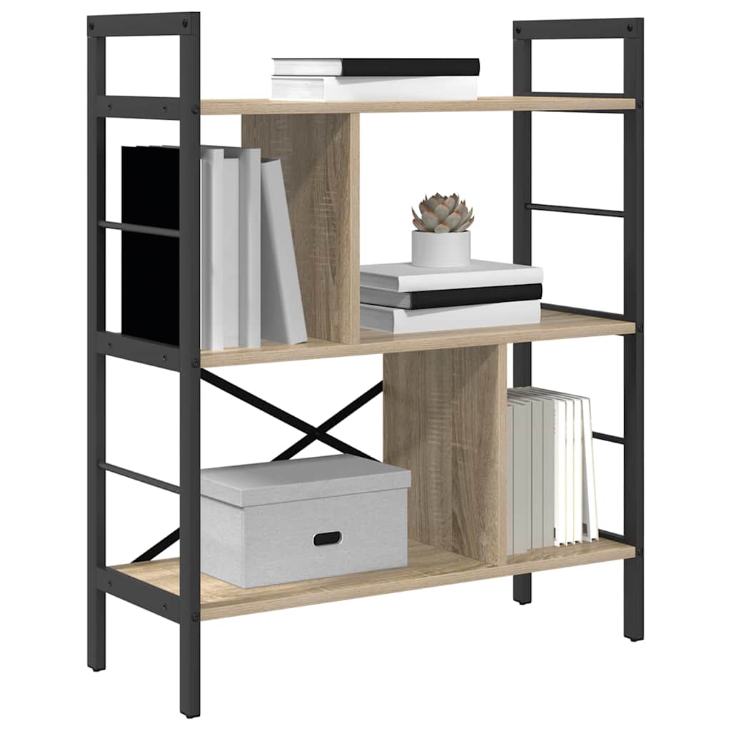 Étagère Chêne Sonoma 75 x 30 x 91 cm Bois d'ingénierie - XIOS