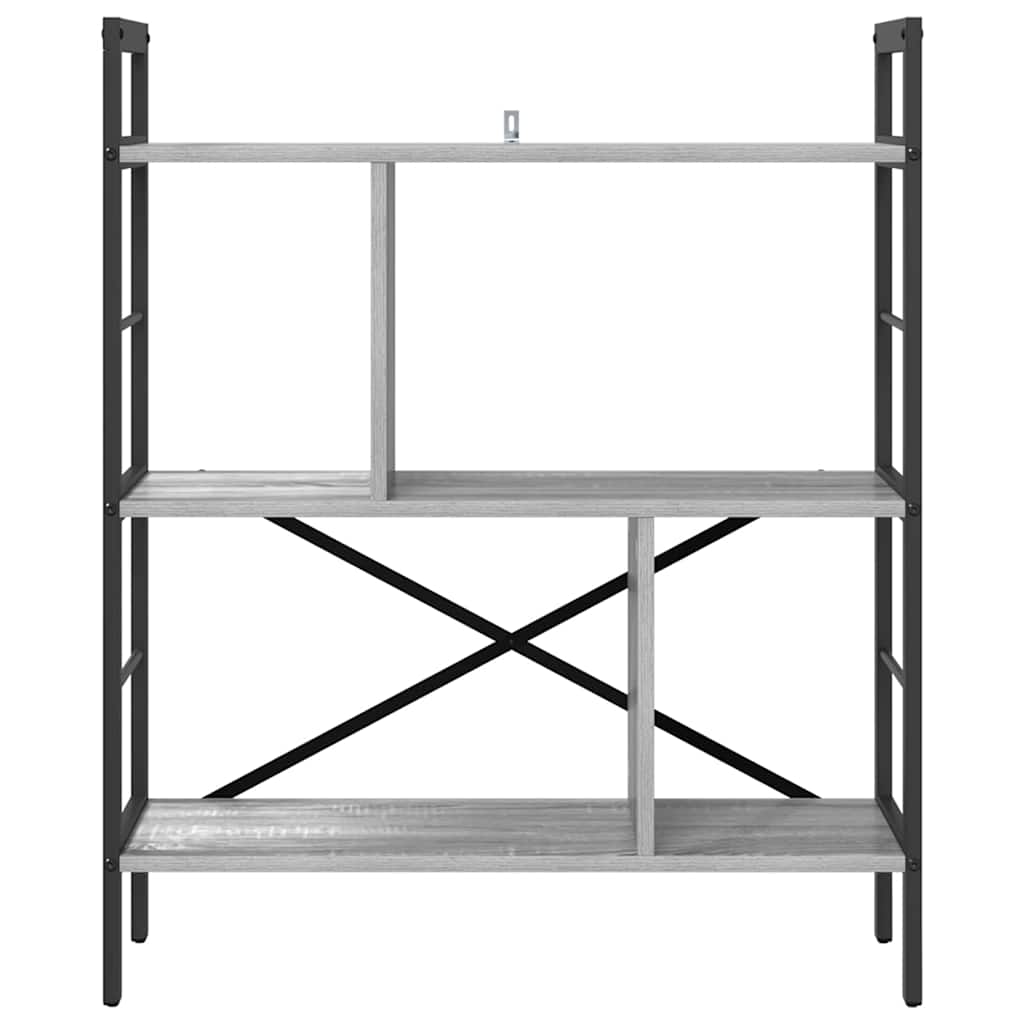 Étagère Gris Sonoma 75 x 30 x 91 cm Bois d'ingénierie - XIOS